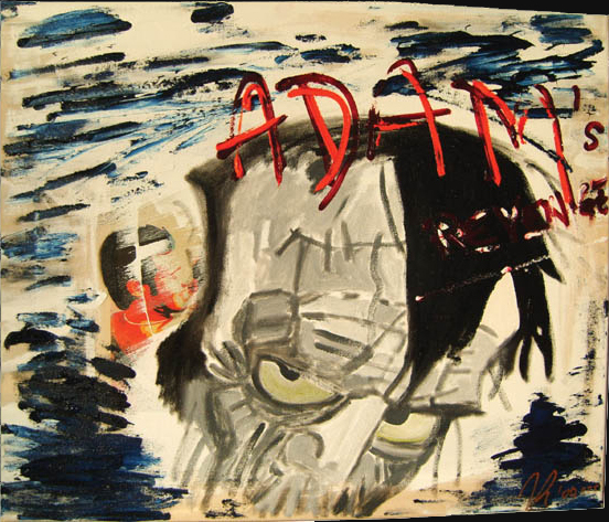 Adam´s Revenge by Kave Atefie - painting for sale