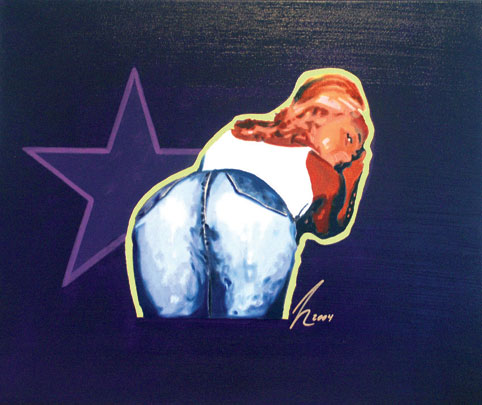 Entrez Vous - erotic art paintings for sale by Kave Atefie
